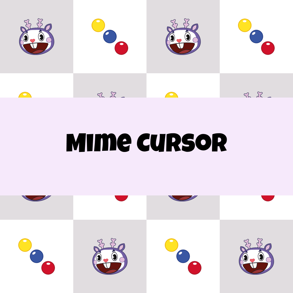 Preview Mime cursor custom cursor pack